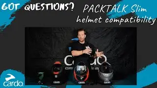 Learn about PACKTALK Slim helmet compatibility