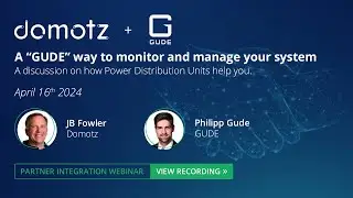 Domotz & GUDE - A 