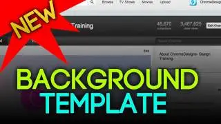 NEW Youtube Background Templates - Photoshop (Partner + Standard)