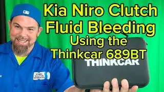 Kia Niro Clutch Fluid Bleeding using the Thinkcar 689BT