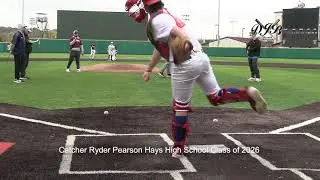 Catcher Ryder Pearson Hays High School Class of 2026