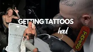 GETTING A TATTOO + WHITE FOX HAUL/TRY ON