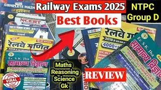 Sk jha Sir science book| NTPC Group D Best Books | Aditya Ranjansir railway Maths Book #ntpc #groupd