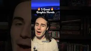 5 Great Graphic Novels 📓👁️#booktube  #graphicnovels #comics #books #bookrecommendations