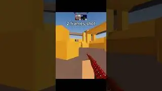that 60 ms shot on dragunov was INSANE (Roblox Arsenal)