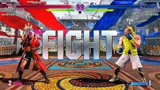 Street Fighter 6 sf6 ED vs CAMMY