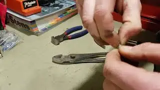 *Hack* - Repair broken throttle, mower, snowblower cable using only hammer and machine nut