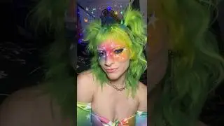 EDC Makeup! ✨🌈 #makeup #makeuptutorial #festival #festivalmakeup #edc