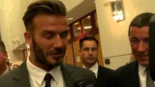 DAVID BECKHAM IN LAS VEGAS TO BRING NEW STADIUM TO LAS VEGAS