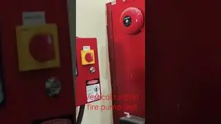 Vertical Turbine fire pump test #fire