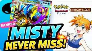 GYARADOS Deck is AGAIN Top Tier in Pokemon TCG Pocket thanks to Suicune ex & Misty if Never Miss !