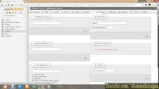 Create-Edit-Delete-Import/Export Database in PHPmyadmin
