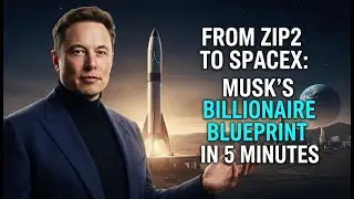 From Zip2 to SpaceX: Musk&rsquo;s Billionaire Blueprint in 5 Minutes