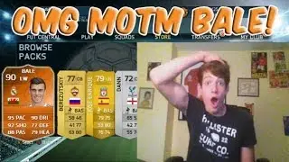 OMG MOTM BALE! - FIFA 14 ULTIMATE TEAM PACK OPENING W/ LIVE REACTIONS