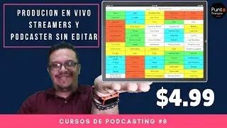 Como reproducir sonidos y efectos para tu stream o podcast en vivo | Curso de Podcasting