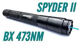 Wicked Lasers Spyder II BX Blue 473nm Laser Pointer
