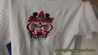 2 colour t shirt screen printing machine #tshirt #printing #2colors #screenprintingmachine