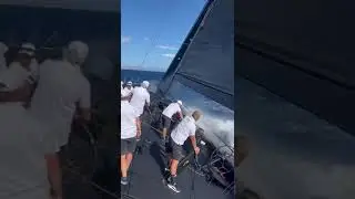 Onboard Maxi Sailing footage #sailor #yachts
