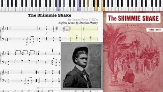 The Shimmie Shake by James Scott (1920, Ragtime piano)