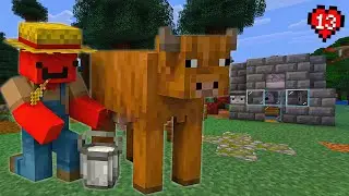 LA FARM DI MUCCHE!! MINECRAFT VANILLA EP.13