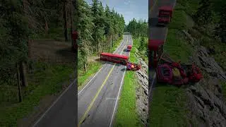 Realistic Car & Truck Crashes - BeamNG.drive #21 🥶