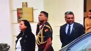 Brigadier Priyankara Fernando, Sri Lankan Army threatens Tamil Protesters in London