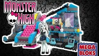 Mega Bloks Monster High Frankie Stein's Electrifying Room Building Set Speed Build