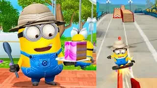 Hunter Minion in Skate Park ! Despicable me Old version Prop