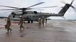 U.S. Marines with 2nd Marine Aircraft Wing execute Carolina Dragon 25 aboard SS Wright (T-AVB-3)
