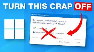 Stop Windows From Automatically Installing More Bloatware