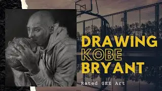 DRAWING KOBE BRYANT/ TIMELAPSE/ GRAPHITE PORTRAIT by MAILA GEE TANGCO
