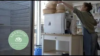 Day in the life of my micro bakery; prep day; shaping, bulk fermentation & cold proof