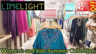 Limelight Latest women and Kids Collection Sale Upto 45% Off || July 2025