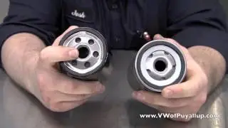 Factory Volkswagen Oil Filter Vs. Non-facotry Oil Filter