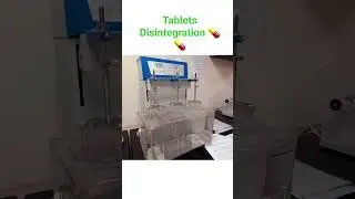 Tablets Disintegration 💊💊 #tablet #medicine #drug #drugeducation
