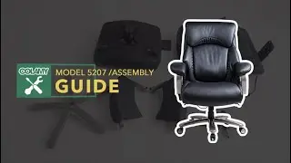COLAMY Office Chair 5207 Assembly Guide