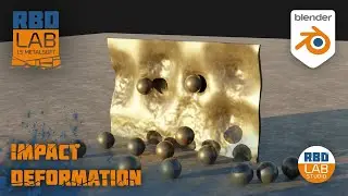 RBDLab 1.5 MetalSoft - Impact Deformation Tutorial
