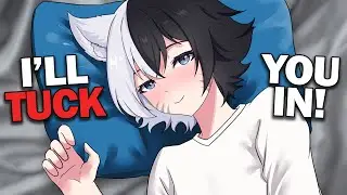 Affectionate Roommate Tucks You In For Sleep ASMR 🛌
