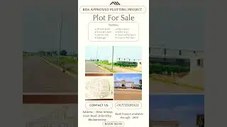 BDA APPROVED PLOTTING PROJECT IN INFOVALLEY BHUBANESWAR #plot #sale #bhubaneswar  #odisha