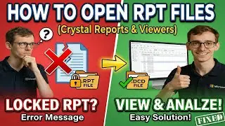 How to Open RPT Files (Crystal Reports & Viewers)