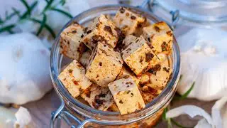 🥕 Tofuwürfel nach Feta Art – Veganer Feta