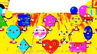 Shape Songs Combined Shapes🤪| Mirror Distorted Effects 