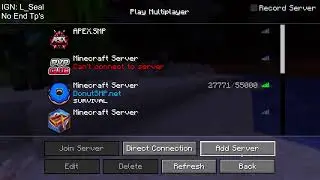 🔴 APEX.SMP SERVER START UP 🔴