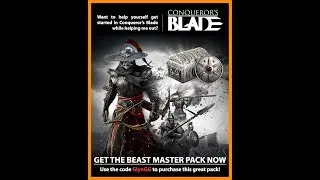 Conquerors Blade Beast Master Pack Now Available