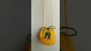 Crochet bag | Crochet Orange bag | crochet |handmade bag #handmade #crochet #crochetbag