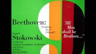 Leopold Stokowski - Beethoven : Symphony No. 9 in D Minor, Op. 125 (
