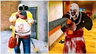 Mr Meat 2 Mr Meat With Shotgun Vs Psychopath Hunt 2 Psychopath With Shotgun Full Gameplay