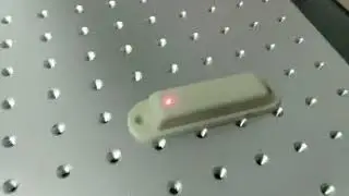 Fiber Laser Marking Machine Marking 2D Barcode