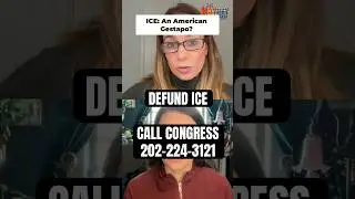 Defund ICE &mdash; you cannot &ldquo;reform&rdquo; a Gestapo. CALL CONGRESS 202-224-3121 tell them to cut the shit.