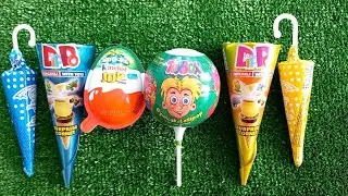 ASMR MUKBANG Watermelon Desserts Cutting Rainbow  Lollipo Cutting Rainbow Gummy Candy #satisfying 